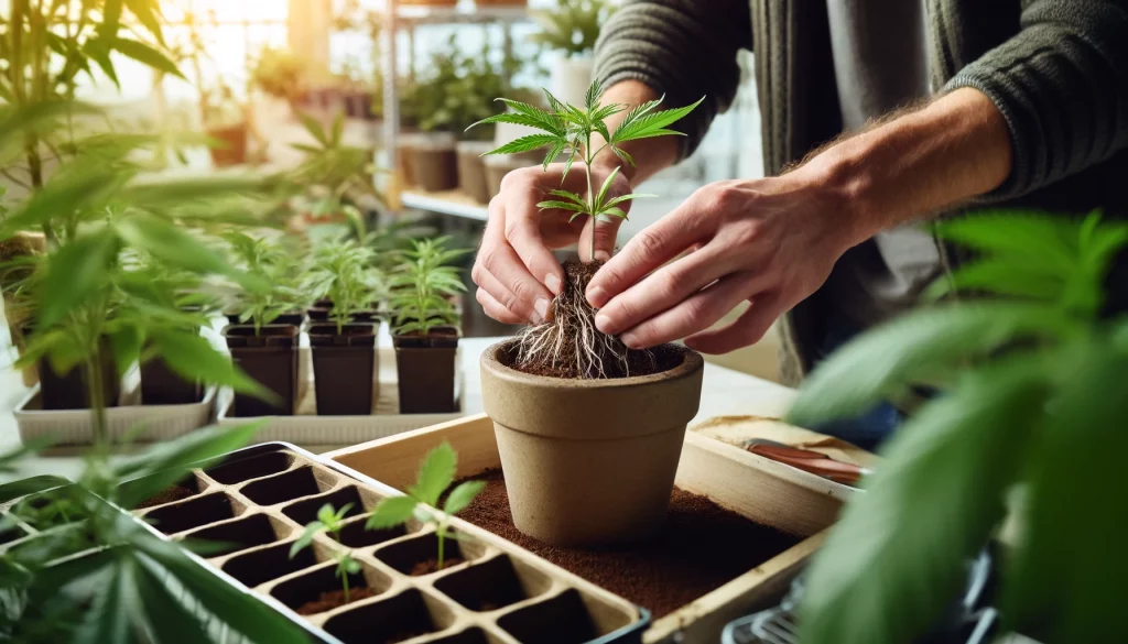 Ultimate Guide to Transplanting Cannabis Seedlings: Tips, Methods, and Mediums