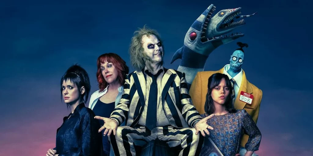Beetlejuice Beetlejuice (2024) Review: A Trip Through Tim Burton’s Wacky Afterlife