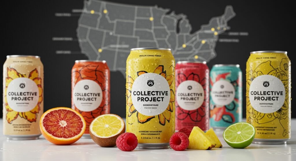 Collective Project, Backed by Organigram, Launches Major Hemp-Derived THC Beverage Line in U.S. Market