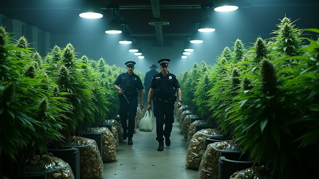 Auckland Police Dismantle Major Cannabis Operation, Seize 500kg of Drugs and Cash