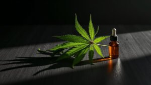 Cinematic wide angle shot representing the Medicare Hemp Pilot program symbolizing regulated access to hemp derived wellness products within a healthcare context