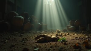 Cinematic wide angle shot of an empty modern cannabis cultivation facility in Colorado symbolizing the economic downturn and exit of PharmaCann from the market